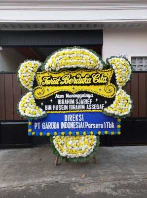 Papan Bunga Duka di Nimboran